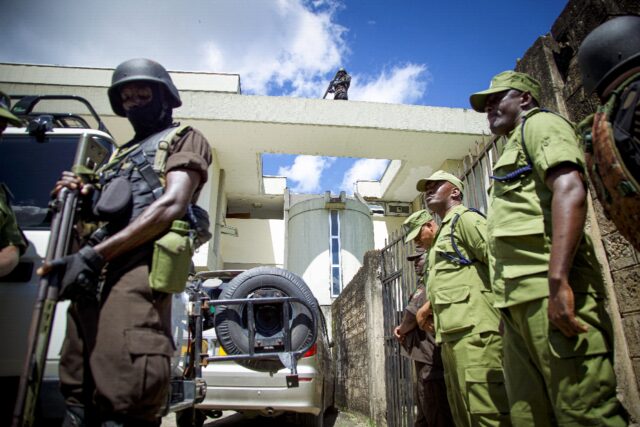 Security was tight at opposition leader Tundu Lissu's court appearance