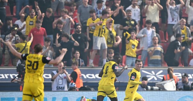 Dortmund Defeat Leverkusen 4-2 Spoiling Alonso Farewell, Boosts Champions League Hopes