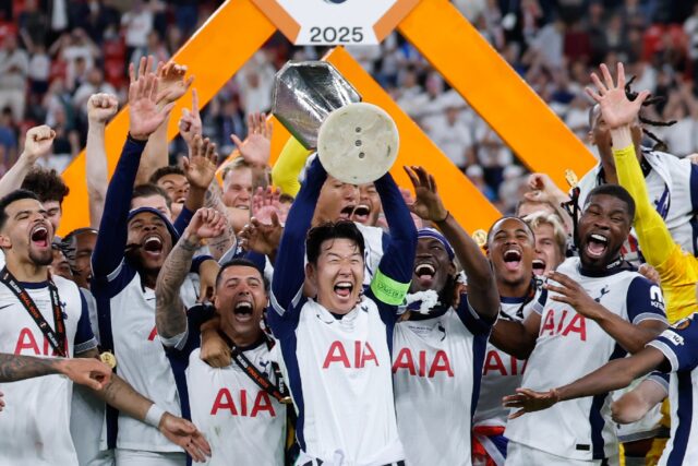 Son Heung-min ended his wait to win a trophy for Tottenham