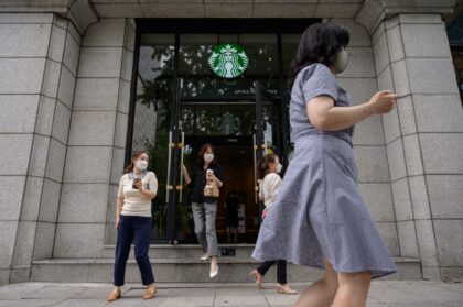 Starbucks in South Korea has banned customers from using the names of the country's presid