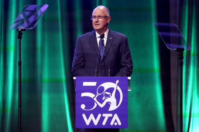 Steve Simon has been in charge of the WTA since 2015
