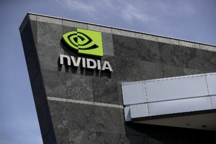 Tech firms were boosted by forecast-topping earnings from chip titan Nvidia