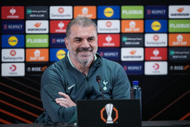 Tottenham boss Ange Postecoglou