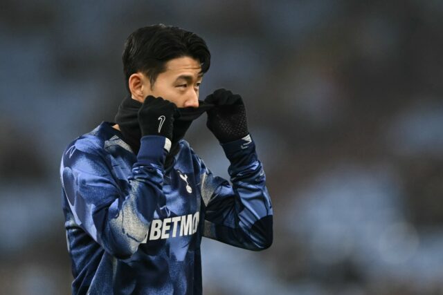 Tottenham captain Son Heung-min has been out of action for a month