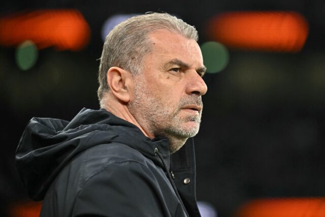 Tottenham manager Ange Postecoglou