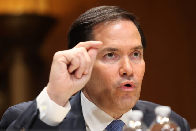 US Secretary of State Marco Rubio testifies before a Senate Appropriations subcommittee