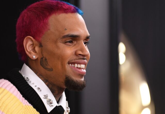 US singer Chris Brown, pictured in 2020, is due in court in Britain after being charged wi