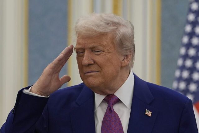 APTOPIX Trump Mideast The Associated Press