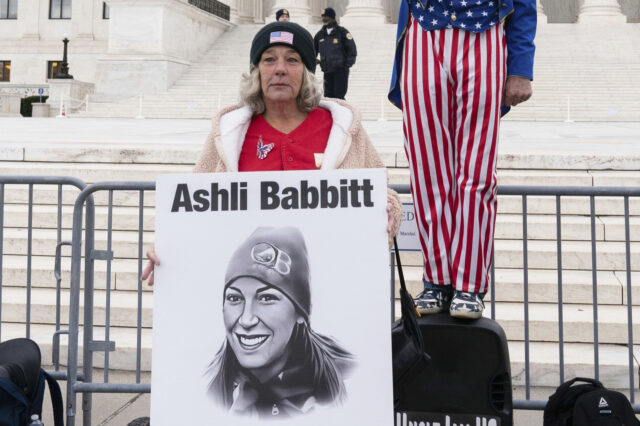 Capitol Riot Babbitt Lawsuit The Associated Press