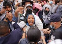2 Columbia Safety Officers Hurt as Scores of Pro-Palestinian Protesters Force Way into Library