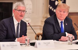 Trump threatens 25% tariff on iPhones made outside of United States
