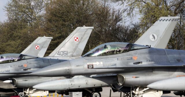 NATO F-16s as Ukraine Hit With Biggest Russian Strike Yet