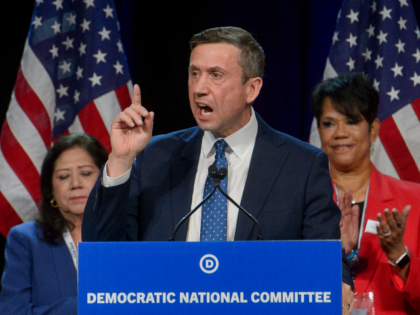 DNC chair candidate Ken Martin speaks at the Democratic National Committee Winter Meeting