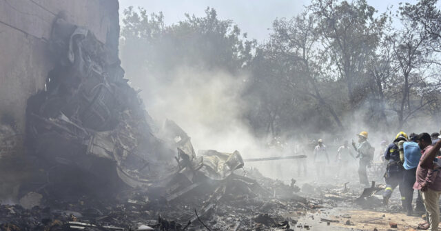 Air India Flight Bound For London Crashes With 242 Aboard