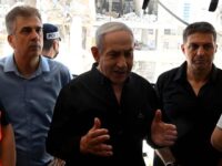 Netanyahu Receives Hero’s Welcome at Site of Impact: ‘Bibi, King of Israel’