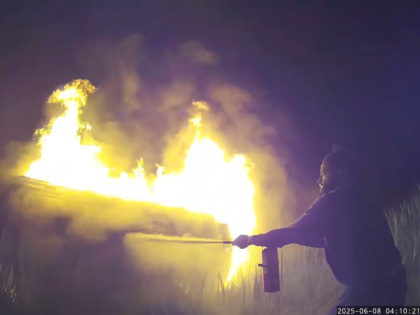 Chester Police Department NY - burning car rescue
