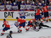 WATCH: Game 3 of Panthers-Oilers Stanley Cup Final Ends in Massive Brawl