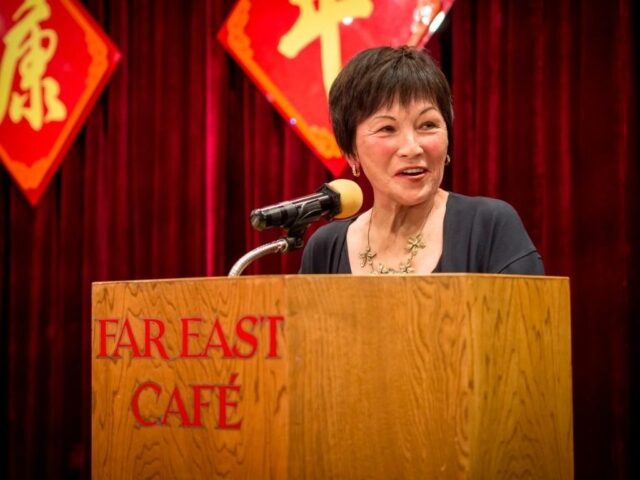 Elaine H. Kim speaks at UC Berkeley