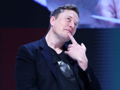 Elon Musk lost in thought