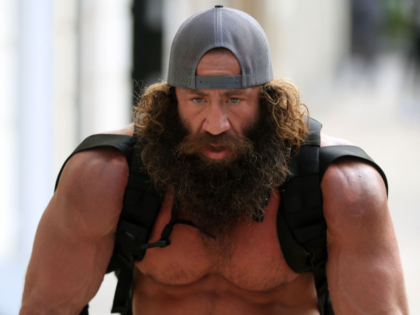 LOS ANGELES CA - DECEMBER 15: Brian Johnson, AKA Liver King, is seen on December 15, 2022