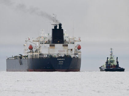 TOPSHOT - A photo taken on December 28, 2024 off Porkkalanniemi, Kirkkonummi, in the Gulf