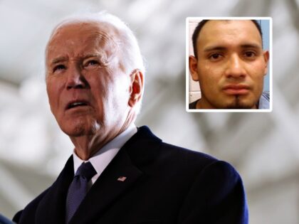 JOINT BASE ANDREWS, MARYLAND - JANUARY 20: Former U.S. President Joe Biden speaks at Joint