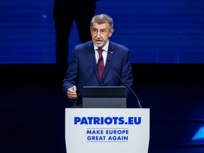 MADRID, SPAIN - FEBRUARY 08: Andrej Babis, president of Czech party Alliance of Disgruntle