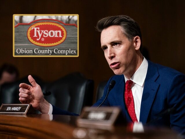 Senator Josh Hawley, a Republican from Missouri, during a Senate Health, Education, Labor,