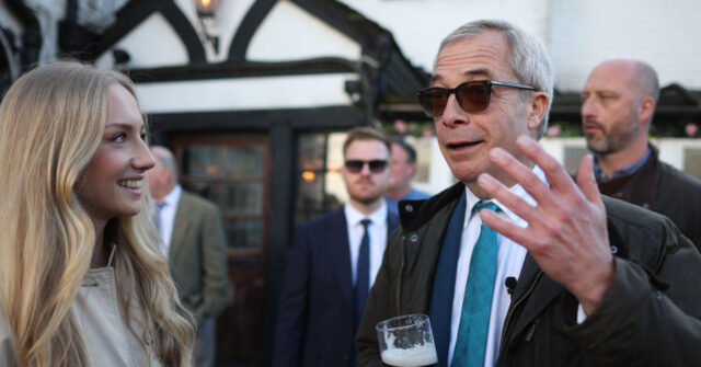 Farage's Reform Party Surging With Gen-Z Women, Polling Claims