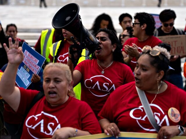 Supreme Court Hears Arguments In Birthright Citizenship Case Demonstrators outside the US Supreme Court in Washington, DC, US, on Thursday, May 15, 202