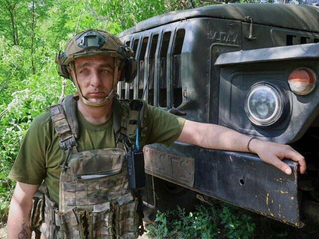 GettyImages-2217866033 A commander of a BM-21 Grad multiple rocket launcher of the 30th Prince Konstanty Ostrogsk
