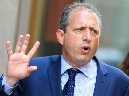 New York City Comptroller and Democratic mayoral candidate Brad Lander speaks arrives for