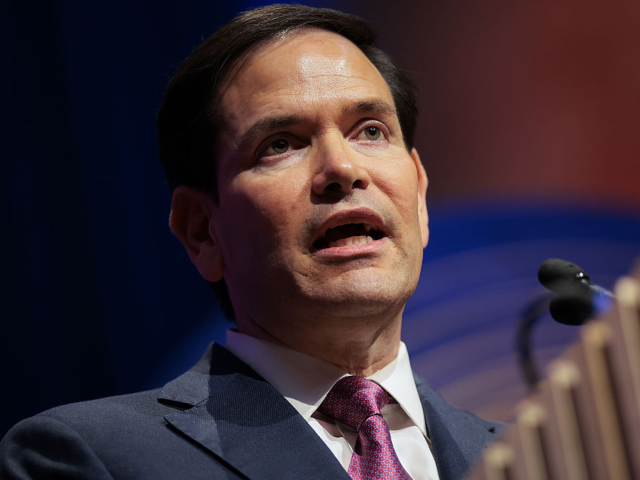 GettyImages-2218513092 WASHINGTON, DC - JUNE 03: U.S. Secretary of State Marco Rubio speaks during the American C