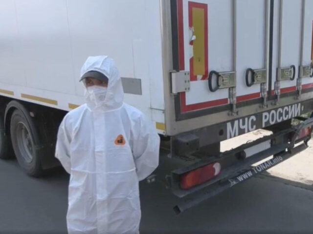 BRYANSK, RUSSIA - JUNE 08: (----EDITORIAL USE ONLY - MANDATORY CREDIT - 'RUSSIAN MINISTRY