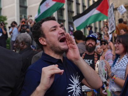 MANHATTAN, NEW YORK, UNITED STATES - JUNE 22 - Palestinian Columbia graduate activist Mahm