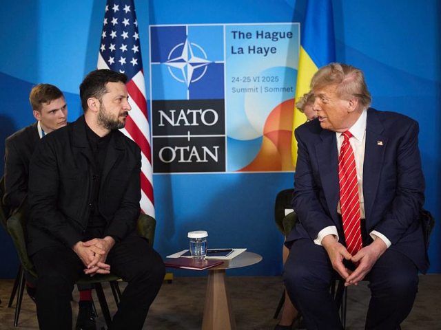Trump Says Zelensky Wants War with Russia to End After NATO Summit Meeting
