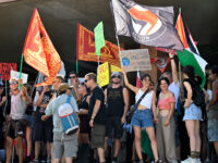 ‘Eat the Rich’ Protesters Rally Against Jeff Bezos’ Venice Wedding