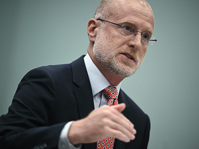 Chairman of the Federal Communications Commission (FCC) Brendan Carr testifies before the