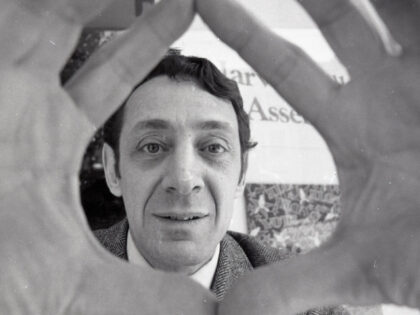 American politician and Gay rights activist Harvey Milk (1930 - 1978) during his run for a