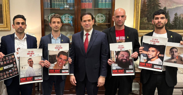 Israeli Family Group Urges Marco Rubio to Make a Deal to Free 50 Remaining Hostages from Gaza