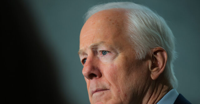 Nolte: Sen. John Cornyn’s Reelection Poll Numbers Worsen
