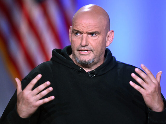 John Fetterman Sen. John Fetterman, D-Pa., participates in a debate with Sen. Dave McCormick, R-Pa., not