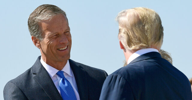Exclusive -- Sen. John Thune: I'm Supportive of 'Everything the President's Done So Far' on the Israel-Iran Conflict