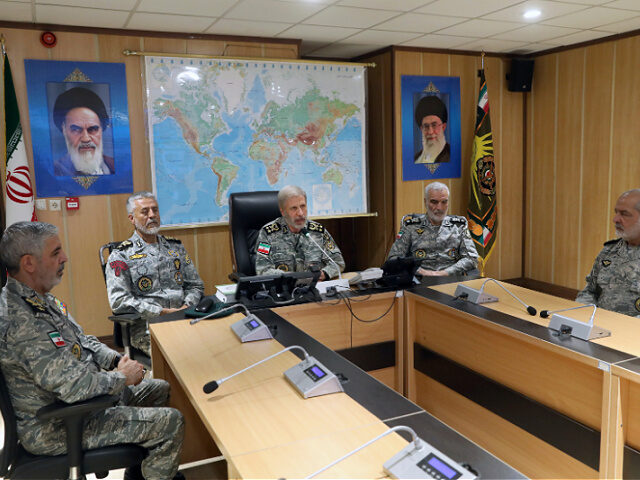 In this photo released on Monday, June 23, 2025, by Iranian army press service, Iran's arm