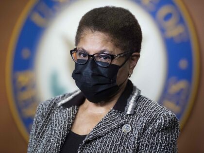 UNITED STATES - SEPTEMBER 23: Rep. Karen Bass, D-Calif., chair of the Congressional Black