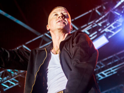 Macklemore performs live at Fabrique in Milano, on April 22 2018 (Photo by Mairo Cinquetti