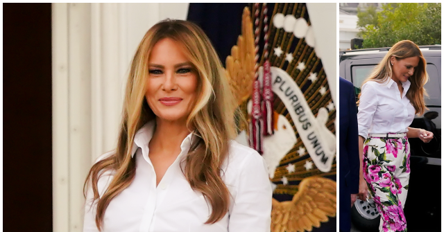 Fashion Notes: Melania Trump Hosts White House Picnic in Dolce & Gabbana