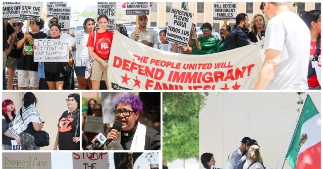 Photos: Party for Socialism and Liberation Protests ICE Raids in San Antonio