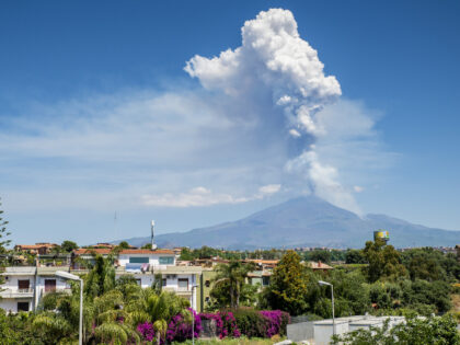 WATCH: Hikers Flee to Safety as Italy’s Mount Etna Erupts