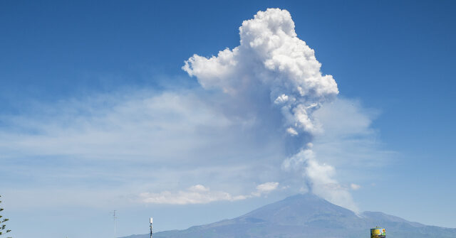 WATCH: Hikers Flee to Safety as Italy's Mount Etna Erupts